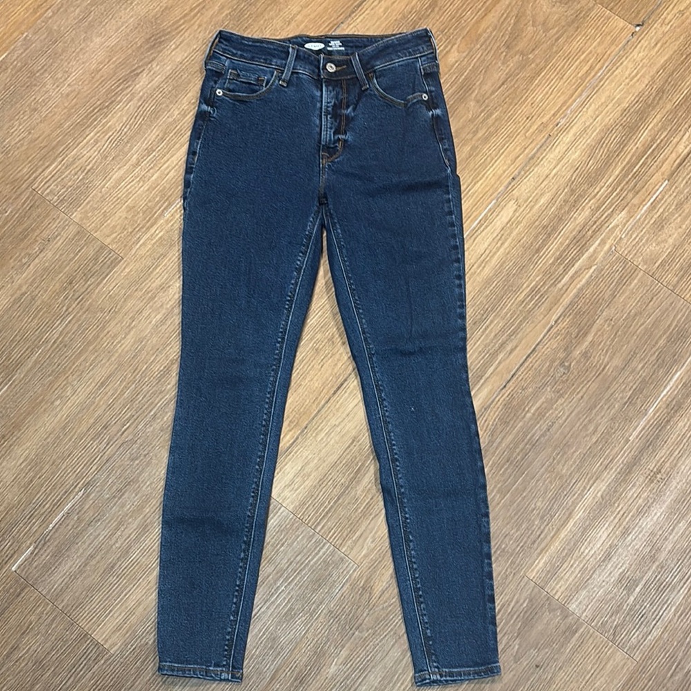 Old Navy Dark Blue Women's Skinny Jeans